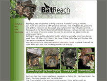 Tablet Screenshot of batreach.com